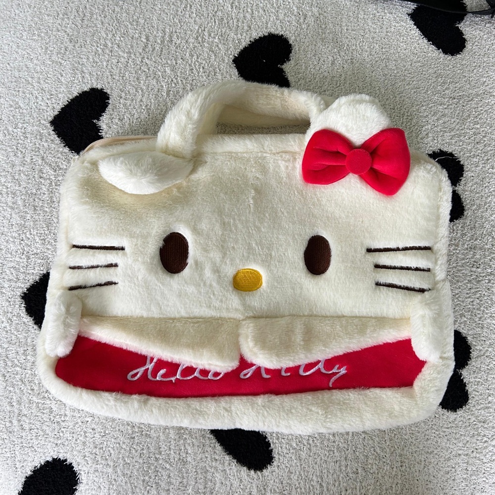 New Hello Kitty Puffy Laptop Computer Bag